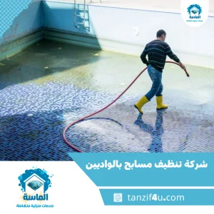 شركة تنظيف مسابح بالواديين
