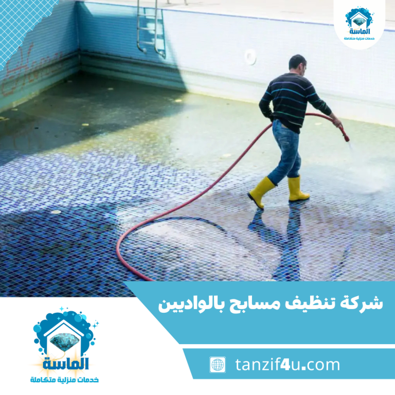 شركة تنظيف مسابح بالواديين